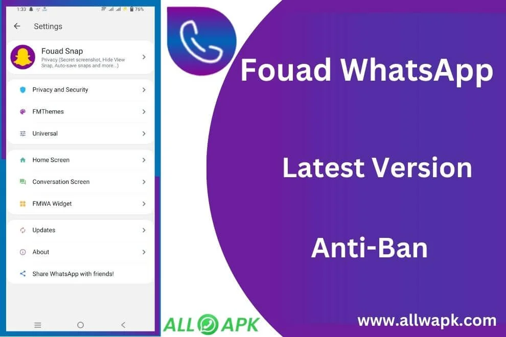 Fouad iOS WhatsApp 2023 APK Download for Android Free